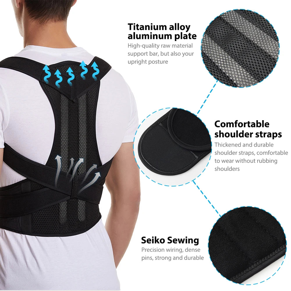 Posture Perfect™ Back Support Brace